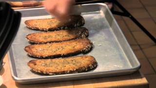 Daniel Humm Prepares a Gruyere Sandwich