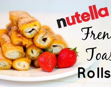 Nutella French Toast Rolls ♥ Easy Recipe!