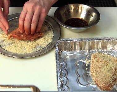 Oriental Oven-Fried Chicken : Cooking Chicken Dishes