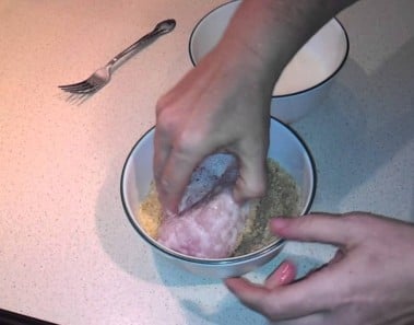 Oven Fried Chicken, moist delicious and low-carb