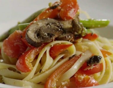 Pasta Recipe – How to Make Roasted Veggie Pasta