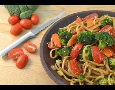 Pasta Salad Recipe Asian Style – Homemade Sesame Dressing | RadaCutlery.com