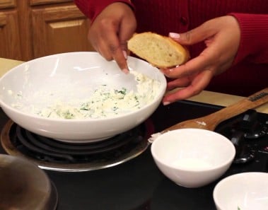 Recipe for a Roasted Vegetable & Goat Cheese Appetizer : Love for Goat Cheese