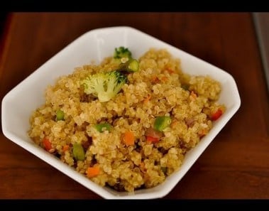 Recipe for Stir-Fried Quinoa with Veggies