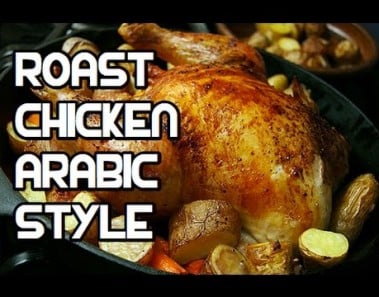 Roast Whole Chicken Recipe – Arabic Middle Eastern Style video