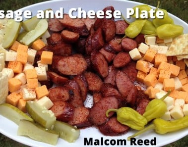 Sausage & Cheese Plate | Sausage and Cheese Appetizer with Malcom Reed HowToBBQRight