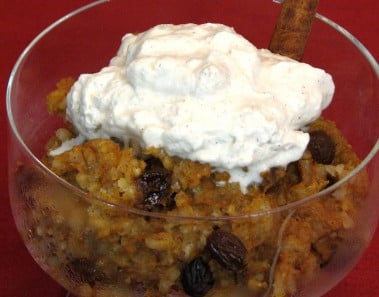 Slow Cooker Pumpkin Rice Pudding — Lynn’s Recipes