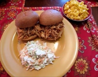 Slow Cooker Sunday: Zesty Barbecued Chicken Sandwiches