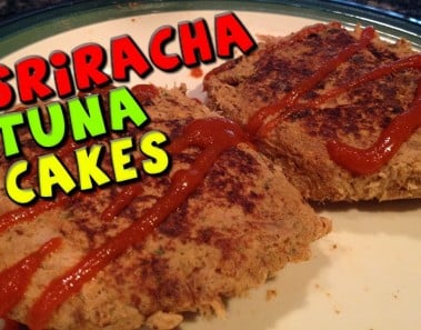 Sriracha TUNA Cakes Recipe (Low Fat)