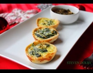 Steve cooks 2 tasty mini quiche recipes CHRISTMAS RECIPE