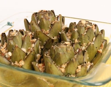 Stuffed Artichokes Recipe – Laura Vitale – Laura in the Kitchen Episode 897