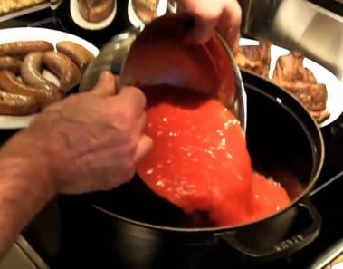 “Sunday Sauce” – Ragu Napolitano with Italian Sausage and Pasta Recipe