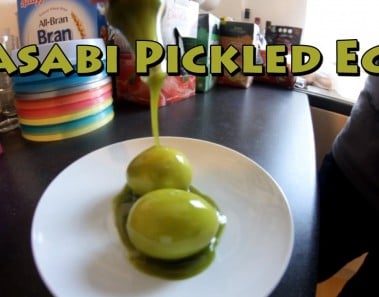 The Wasabi Pickled Egg Challenge Tasty Treats