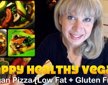 Vegan Pizza Recipe [Low Fat, Gluten Free, No Salt or Oil]
