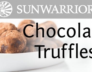 Vegan Recipe | Chocolate Truffles | Sunwarrior