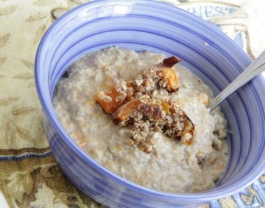 Vegan Sweet Potato Oatmeal Recipe – Healthy Vegan Vegetarian Breakfast Brunch Meal