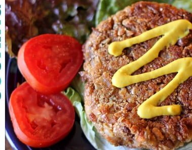 Veggie Burger Recipe – Vegetarian Black Bean Burger
