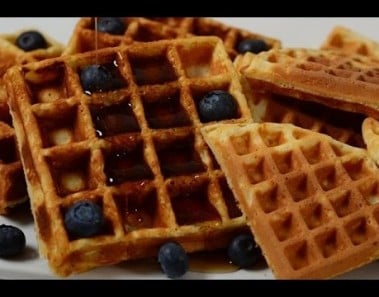 Waffles Recipe Demonstration – Joyofbaking.com