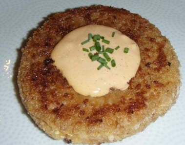 Crab Risotto Cakes With Spicy Remoulade