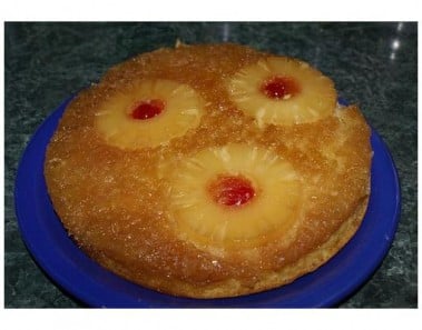 Pineapple Madeira Upside-Down Cake