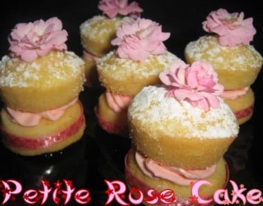 Petite Rose Cakes