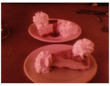 Lemon Almond Cheesecake