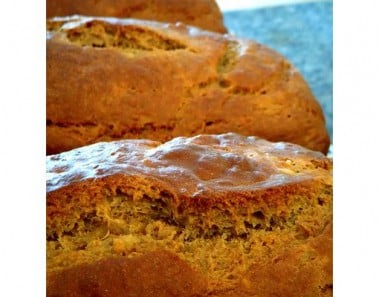 Bananas and Cream Bread