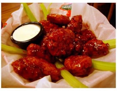 Boneless Buffalo Chicken Appetizers