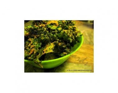 “Cheezy” Kale Chips