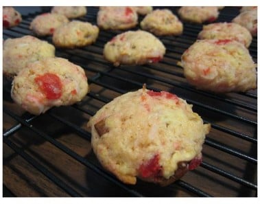 Cherry Drop Cookies