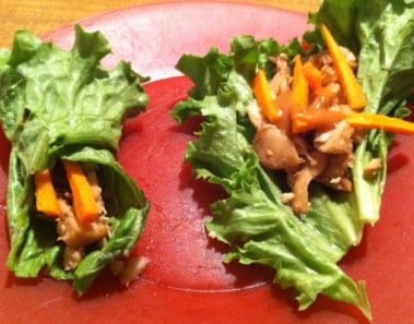 Chicken Lettuce Wraps