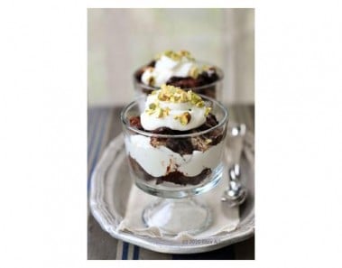 Chocolate Bread Parfait (Pane Di Cioccolato Al Cucchiaio)