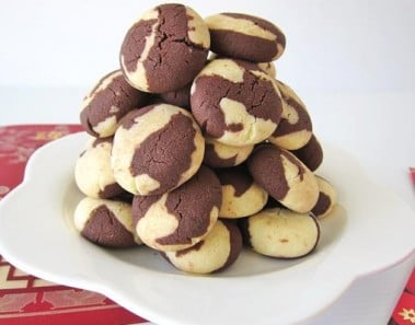 Chocolate Marbled Cookies