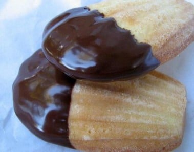 Chocolate Orange Madeleines