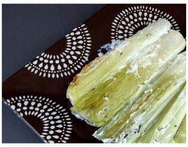 Creamy Baked Leeks