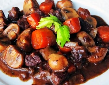 Easy Beef Bourguignon