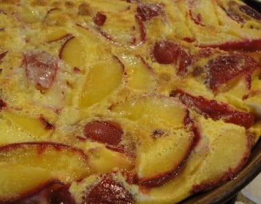 Easy Plum Clafouti