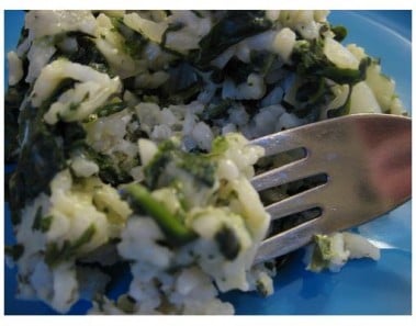 Greek Spinach and Rice