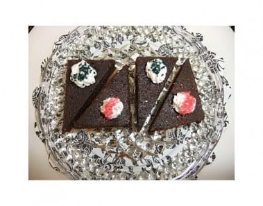 Kahlua Truffle Triangles