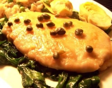 Light and Zesty Chicken Piccata