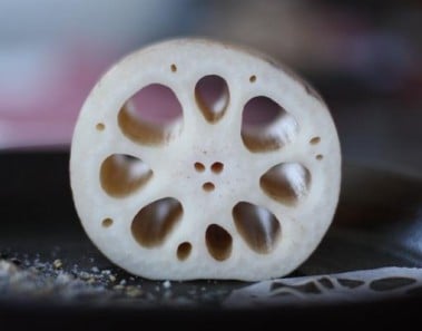 Lotus Root Chips With Toasted Nori-Sesame Salt