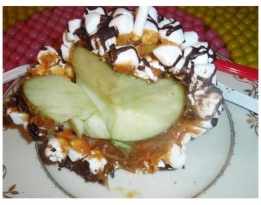 Marshmallow Caramel Bars