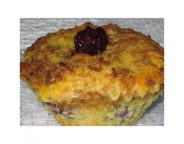 Mega Blackberry Coffeehouse Muffins