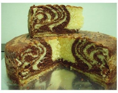 Mocha Marble Cake