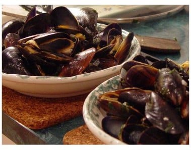 Mussels Mariniere