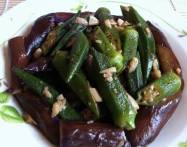 Okra As Side Dish