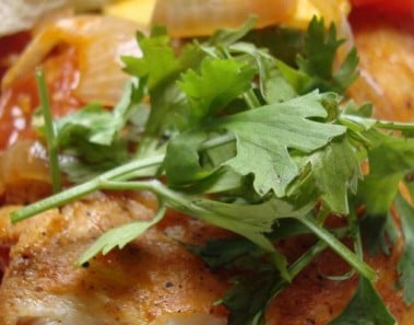 Oven-Baked Nile Perch With Harissa