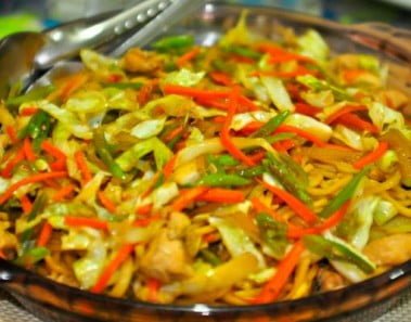 Philippine Style-Fried Noodles