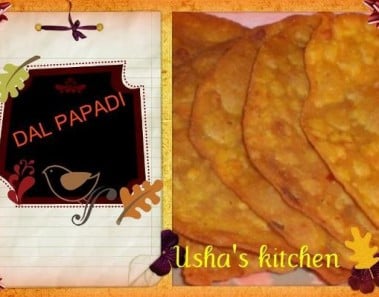 Picture Of Dal Ki Papadhi..