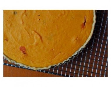 Pumpkin Strawberry Tart